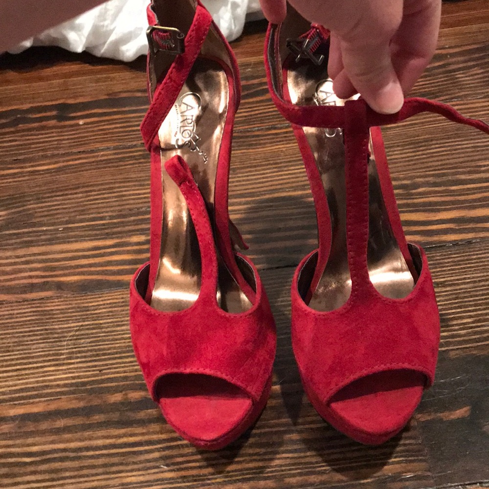 Red heels!